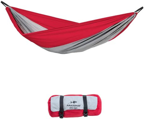 AMAZONAS Ultra-Light Hängematte Silk Traveller XXL 700g 320cm x 230cm Packmaß 23 x 9 cm bis 200kg