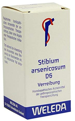STIBIUM ARSENICOSUM D 6 Trituration 20 g