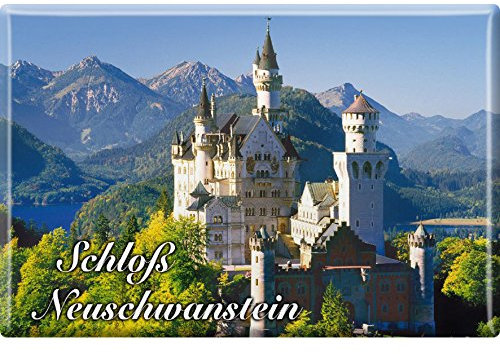 Magnet - Schloss Neuschwanstein - Gr. ca. 8 x 5,5 cm - 38767