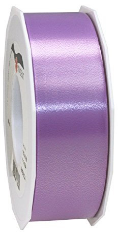 Präsent C.E. PATTBERG Geschenkband Flieder, 91 Meter Ringelband 40 mm zum Basteln, Dekorieren & Verpacken von Geschenken zu jedem Anlass