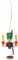 Rudolphs Schatzkiste Christbaumschmuck Baumbehang Bergmann farbig Höhe 8 cm NEU Weihnachten Baumschmuck Holzschmuck Holz Seiffen Erzgebirge Strauchbehang Dekoration