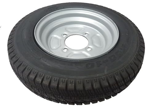 MAXTER Roue de remorque 400x10-4 Trous 115 mm - déport 0