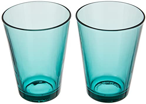 Iittala 1008596 Kartio 2-er Set Gläser 40cl, seeblau, Glas