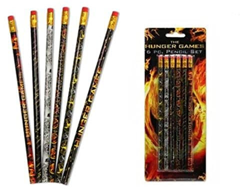 NECA The Hunger Games Movie - Pencil Set 6 pc