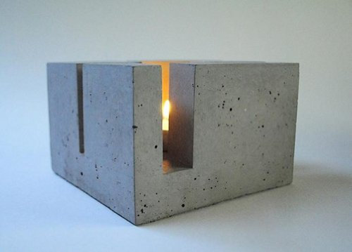 Betonware Stövchen: t_Licht, Beton, Anthrazit