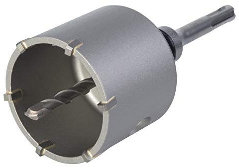 wolfcraft 5483000 - Trépan Béton SDS-Plus - Diamètre 68 mm - Foret Centreur CT Diamètre 8 mm - Profondeur de Coupe 46 mm