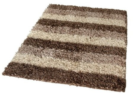 Kleine Wolke Lounge 4000271135 Bathroom Mat 60 x 60 cm Slate, Taupe