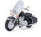 Bauer Spielwaren 2049728 Maisto Harley-Davidson FLHRC Road King Classic 2013: Motorradmodell 1:12, mit Lenkung, beweglichem Ständer und frei rollenden Rädern, schwarz (532322)