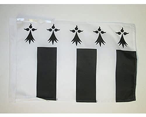 AZ FLAG - Flagge Rennes - 45x30 cm Mit Kordel - Rennes Fahne 30 x 45 Cm - Flaggen