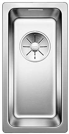 Blanco 522951 Fregadero de cocina de acero inoxidable, 180mm