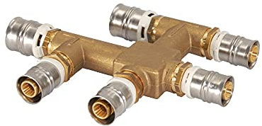 Alpex F 50 PROFI Kreuzungs-T-Stück, 16 x 16 x 16 mm