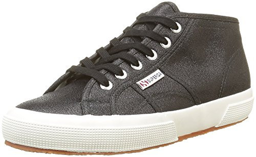 SUPERGA 2754 LAMEW, Sneaker, Donna, Nero (Black 999), 38 EU