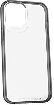 ZAGG Gear4 Piccadilly D30 Protective Case for iPhone 12 Pro Max, Slim, Shockproof, Wireless Charging, (Black)