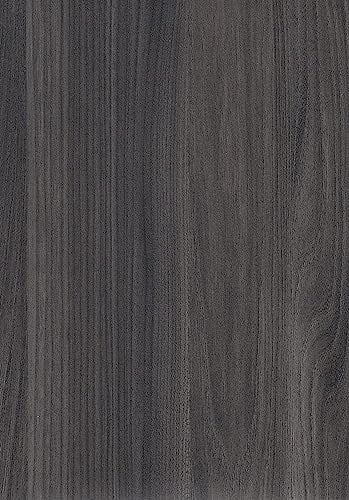 d-c-fix Möbel-Klebefolie Sangallo Lava Holz-Optik 67,5 cm x 2 m - Möbelfolie selbstklebend Deko-Folie Küchen-Schrank Fensterbank Küchenfronten Schrankfolie Holzfolie dunkelgrau schwarz anthrazit