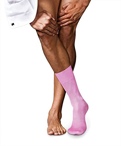 FALKE No. 9, Chaussettes Homme, Coton, Rose (Peony 8042), 43-44 (1 Paire)
