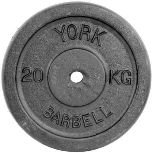 York Fitness 20 kg Hantelscheiben. Hochwertige Gusseisenplatten für Krafttraining und Muskelaufbau. Langlebig und vielseitig für das Fitnessstudio
