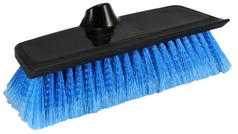 Unger HydroPower - Spazzola professionale da 25,4 cm, doppio livello, compatibile con pali alimentati ad acqua, tergivetro per rimozione dell'acqua, per patio, finestre, rivestimenti, auto e barche