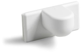 Magnethalter (Nr.25) für Sonnenschutzprodukte mit magnetischer Unterleiste zum kleben oder Schrauben 1 Stück