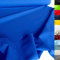 TOLKO 50cm Baumwollstoff Meterware uni | Popeline Stoff aus ÖkoTex Baumwolle in leuchtenden Farben | Kleiderstoff Dekostoff Vorhangstoff Bezugsstoff Patchwork Kinder Stoffe zum Nähen (Royal Blau)