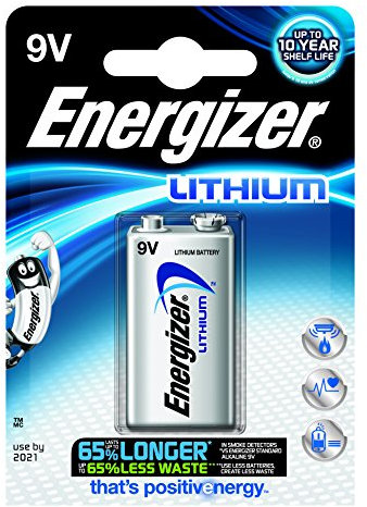 Energizer 1x Pile Ultimate Lithium 9V