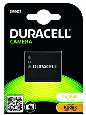 Duracell DR9675 Replacement Digital Camera Battery For Kodak KLIC-7004 Digital Camera, Black, 40.0 mm*35.0 mm*7.0 mm