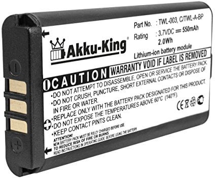 Akku Li-Ion für Nintendo DSi - ersetzt TWL-003 - 550