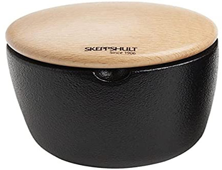 SKEPPSHULT Salatschüssel, Gusseisen, Schwarz, Größe S