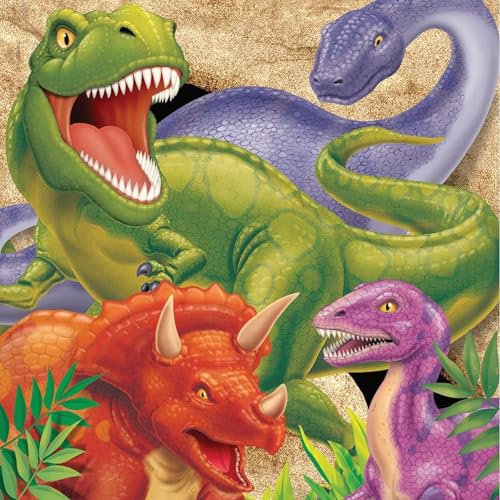 Creative Party Servietten 16 Stück Dino Blast