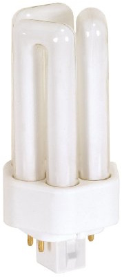 Satco S8399 2700K 13-Watt GX24q-1 Base T4 Triple 4-Pin Tube for Electronic and Dimming Ballasts