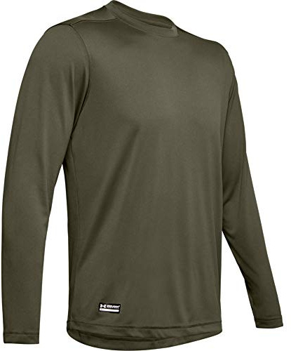 Under Armour Men UA TAC Tech LS T Long-sleeve Shirt - Marine Od Green// None (390), 3XL