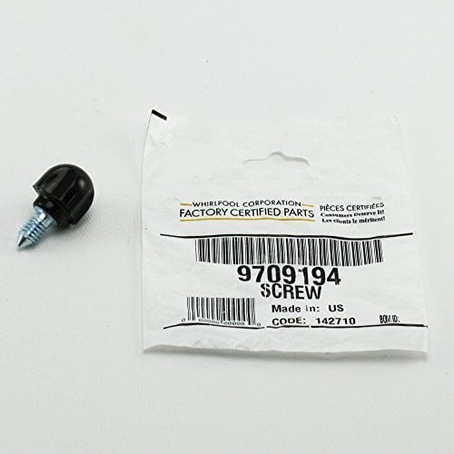 KitchenAid - Befestigungsschraube schwarz - 9709194 - Originalteil - 9709194