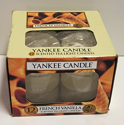 Yankee Candle - French Vanilla - Bougies Chauffe-Plat x 12