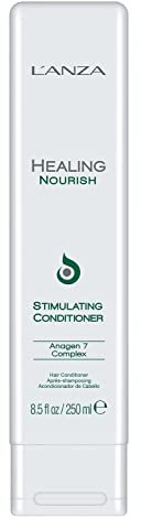 L'ANZA Heilung Nähren Stimulierender Conditioner (250 ml), Fördert Gesundes Haarwachstum, Beseitigt Abgestorbene Hautzellen, Talg, Rückstände und DHT, für Gesundes Haar & Kopfhaut, Haar Pflegespülung