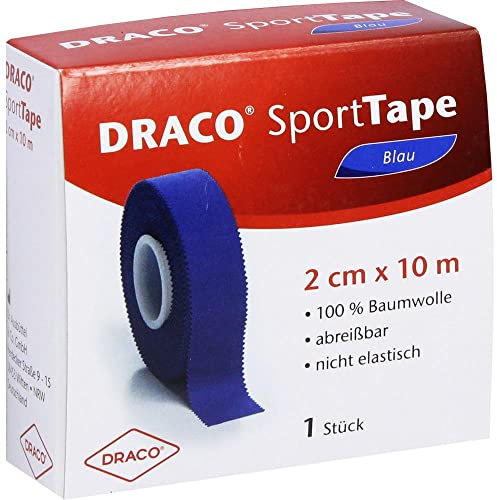 DRACOTAPEVERBAND 2 cmx10 m blau 1 St