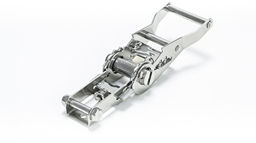 Lasi24 1x Edelstahl- Ratsche für Zurrgurte/Spanngurtratsche, für 25 mm Spanngurte