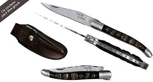 by Zuria Couteau Laguiole en Buffle