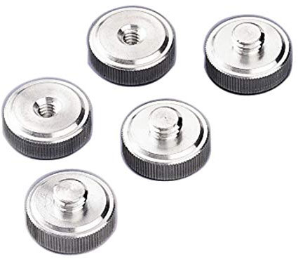 Hama - 5122 - Convertisseurs de pas B 1/4 (6,4mm) => A 3/8 (9,5mm)