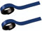 MAUL Magnetstreifen 1 x 100cm (2 Stück) | Magnetband selbsthaftend auf magnetischen Oberflächen | Magnetklebeband individuell zuschneidbar | Beschriftbar mit Marker | Blau