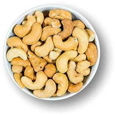 1001 Frucht Cashewkerne geröstet und gesalzen 250 g I Cashew Kerne zum Knabbern, zum Salat oder zum Müsli I Cashewnüsse ohne Konservierungsstoffe, ohne zusätzliches Aroma I Vegan I 250g