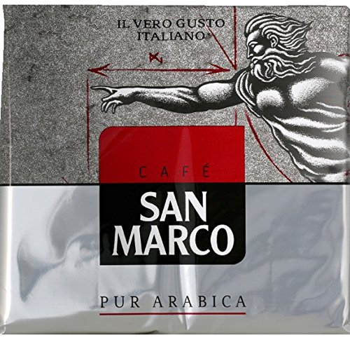 San Marco Café moulu pur arabica - Les 2 paquets de 250g