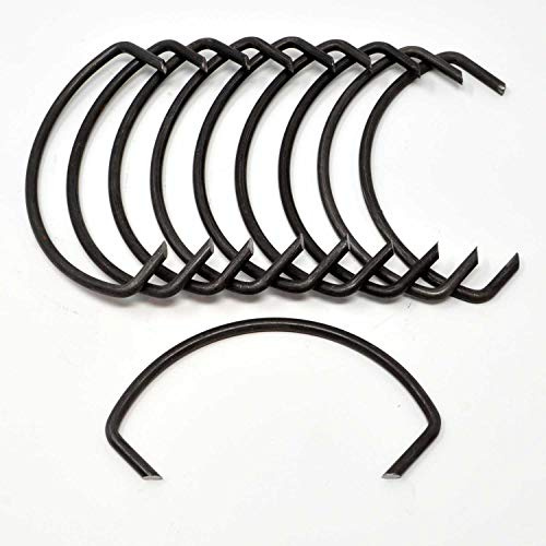 Ulmia Gehrungsspannklammer 65 mm - Schwarz - Federstahl - 8 cm - Miterklemme - Spannklammer