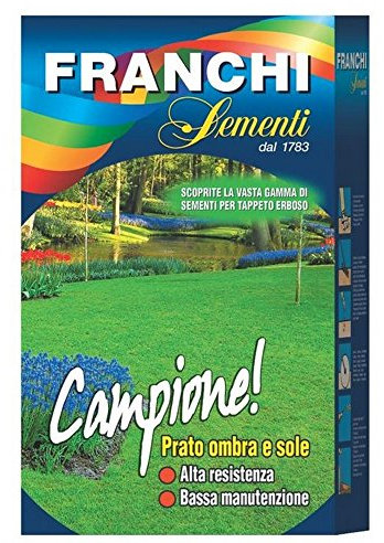 Semi per prato miscuglio alto calpestio Franchi Confezione da 1 Kg