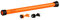 Petron 162/6 SURESHOT Blow Pipe Kinder Blasrohr mit 3 Pfeilen, orange/schwarz (1 Set)