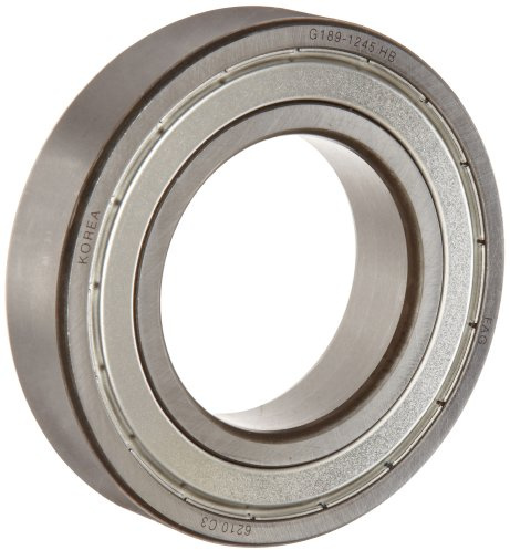 FAG 6207–2zr-c3 Rillenkugellager, einreihig, doppelt geschirmt, Stahl Käfig, C3 Clearance, metrisches, 35 mm ID, 72 mm OD, 17 mm Breite, 9500rpm Maximale Drehzahl, 3440lbf Statische Tragfähigkeit, 5730lbf Dynamische Belastung Kapazität
