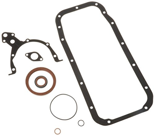 ELRING 755.178 Dichtungssatz Kurbelgehäuse mit Wellendichtring-Kurbelwelle Kompatibel mit OPEL Corsa C Schrägheck X01 1606640 1606728