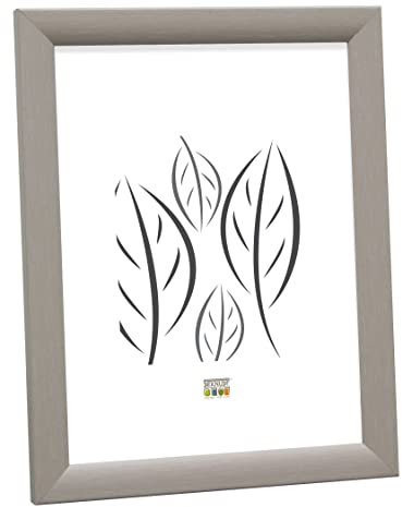 Deknudt Frames S54SF3 Bilderrahmen 15x23 Bilderrahmen Beige, Maler-Look Holz Fotokader