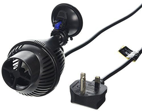 AllPondSolutions Aquarium Marine Wave Maker Fish Tank Powerhead Circulation Pump 5000L/H - Powerful Clip on Glass Suction Attachment