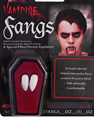 Vampire Fang Tooth Caps with new Hot Melt Adhesive