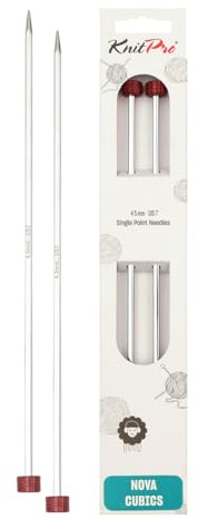 KnitPro Nova Cubics Lange Nadeln 10 (25cm) | 4,5mm