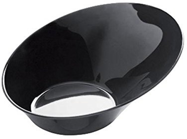 GOLD PLAST SPA - 50 COUPELLES SODO - NOIR - MODERNE - VERRINE EN PLASTIQUE DUR - 50 ML